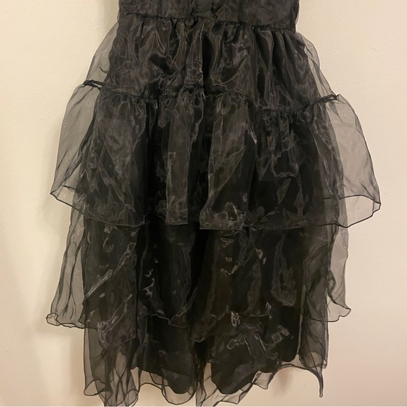 Tiered Black Bibei Beiniu Dress - Picture 6 of 7